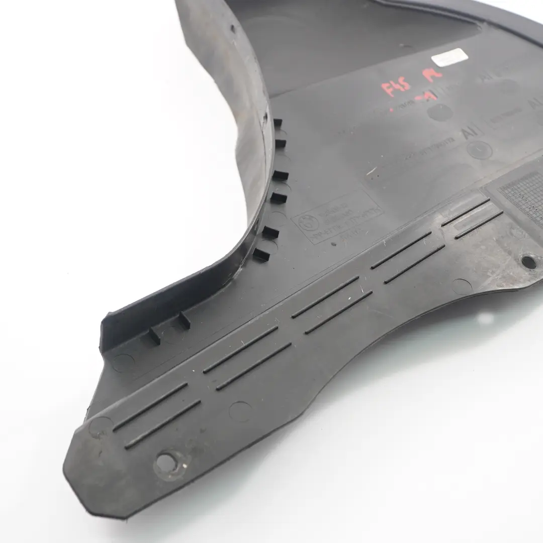 Copri passaruota BMW F45 F46 anteriore sinistro inferiore alloggiamento per con numero di parte 7290791 Copri passaruota BMW F45 F46 anteriore sinistro inferiore alloggiamento - SKU 7290791-1 - Numero di parte 7290791