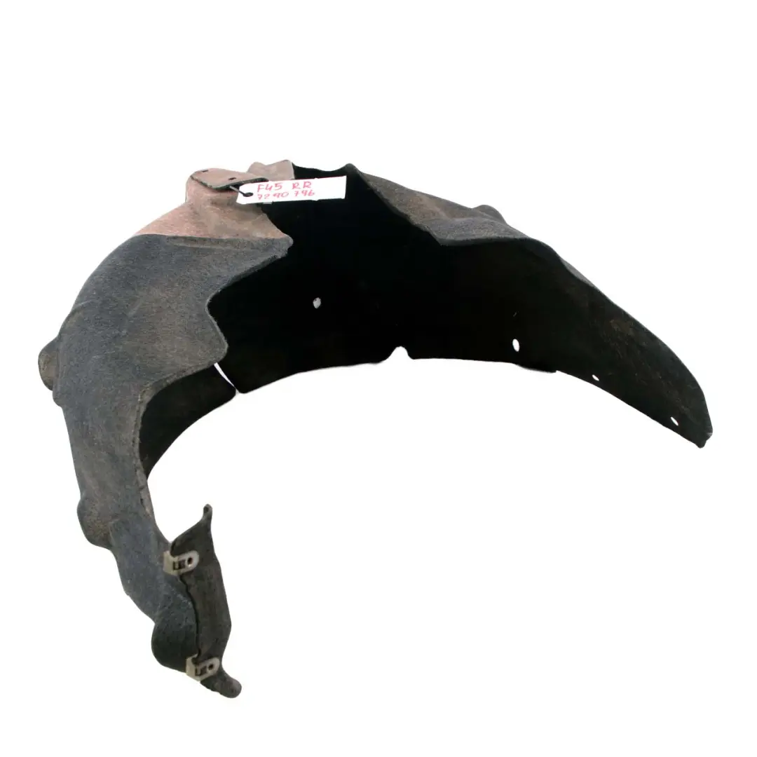 Coperchio passaruota BMW F45 posteriore destro Liner Housing Trim Panel per con numero di parte 7290796 Coperchio passaruota BMW F45 posteriore destro Liner Housing Trim Panel - SKU 7290796 - Numero di parte 7290796