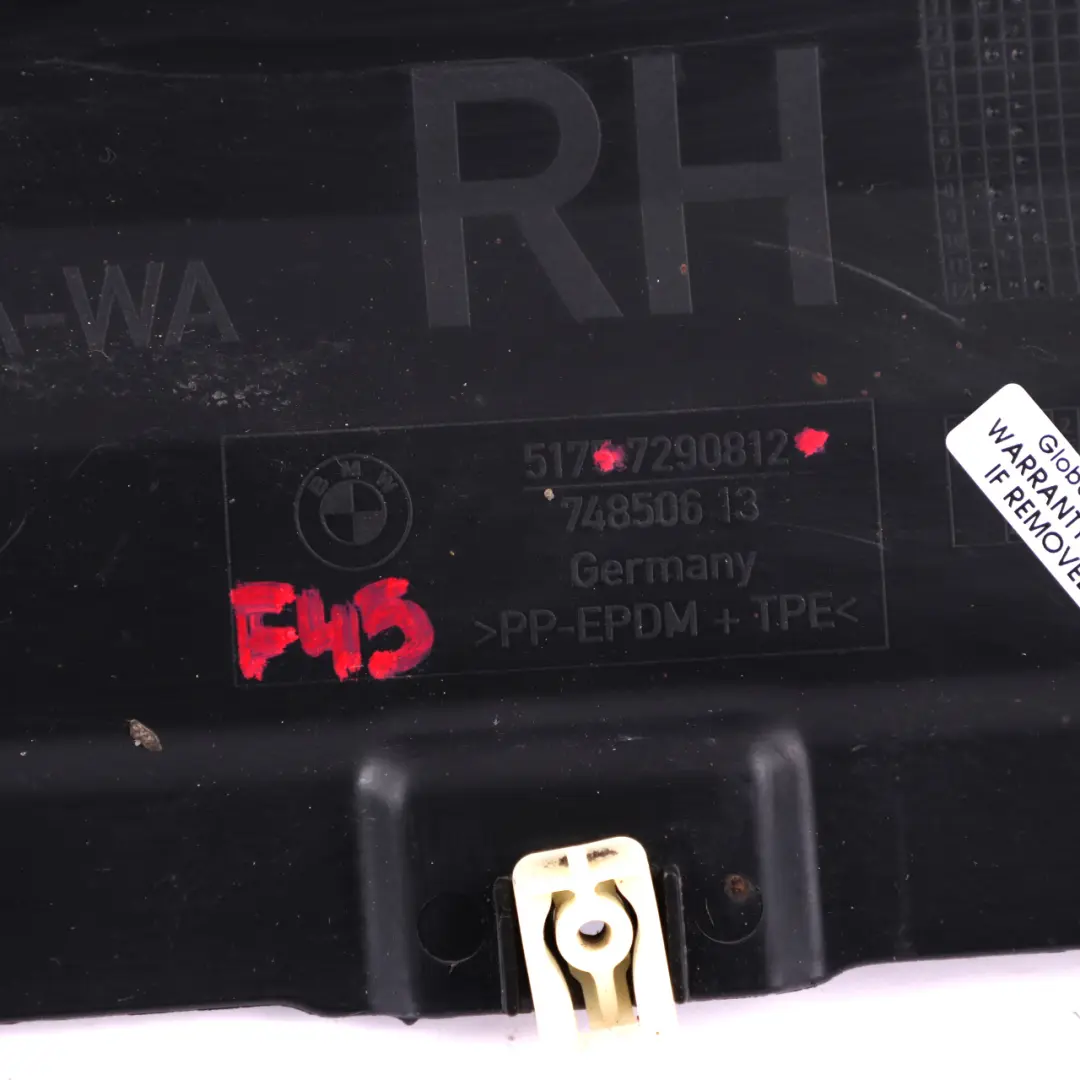 BMW F45 Active Tourer Abdeckung Unterbodenverkleidung Tank rechts Schutz - SKU 7290812 - Teilenummer 7290812