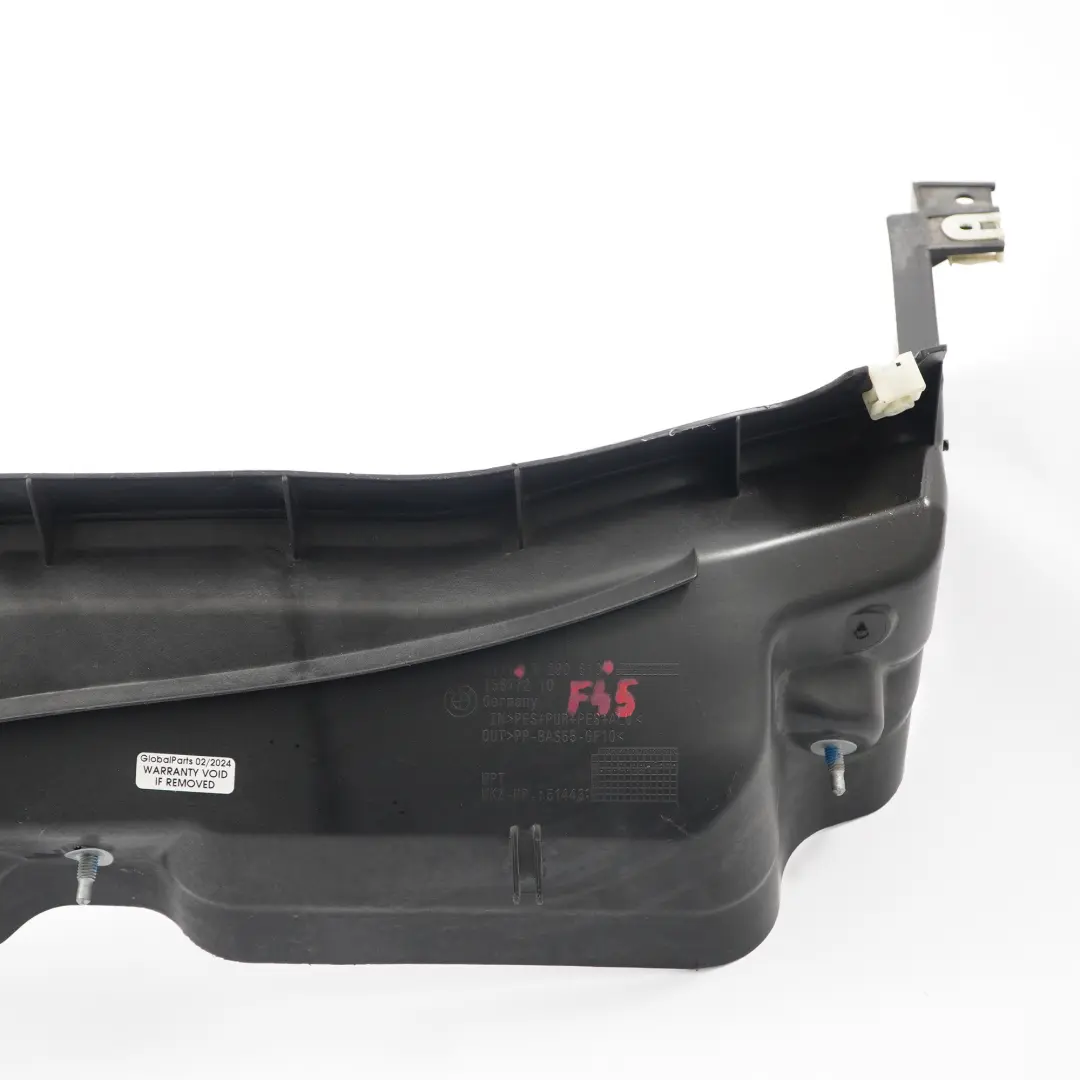 Bulkhead Engine Bay Top Rear Upper Section Trim Panel to BMW 2 F45 F46 with Part number 7290813 BMW 2 F45 F46 Bulkhead Engine Bay Top Rear Upper Section Trim Panel - SKU 7290813-1 - Part number 7290813