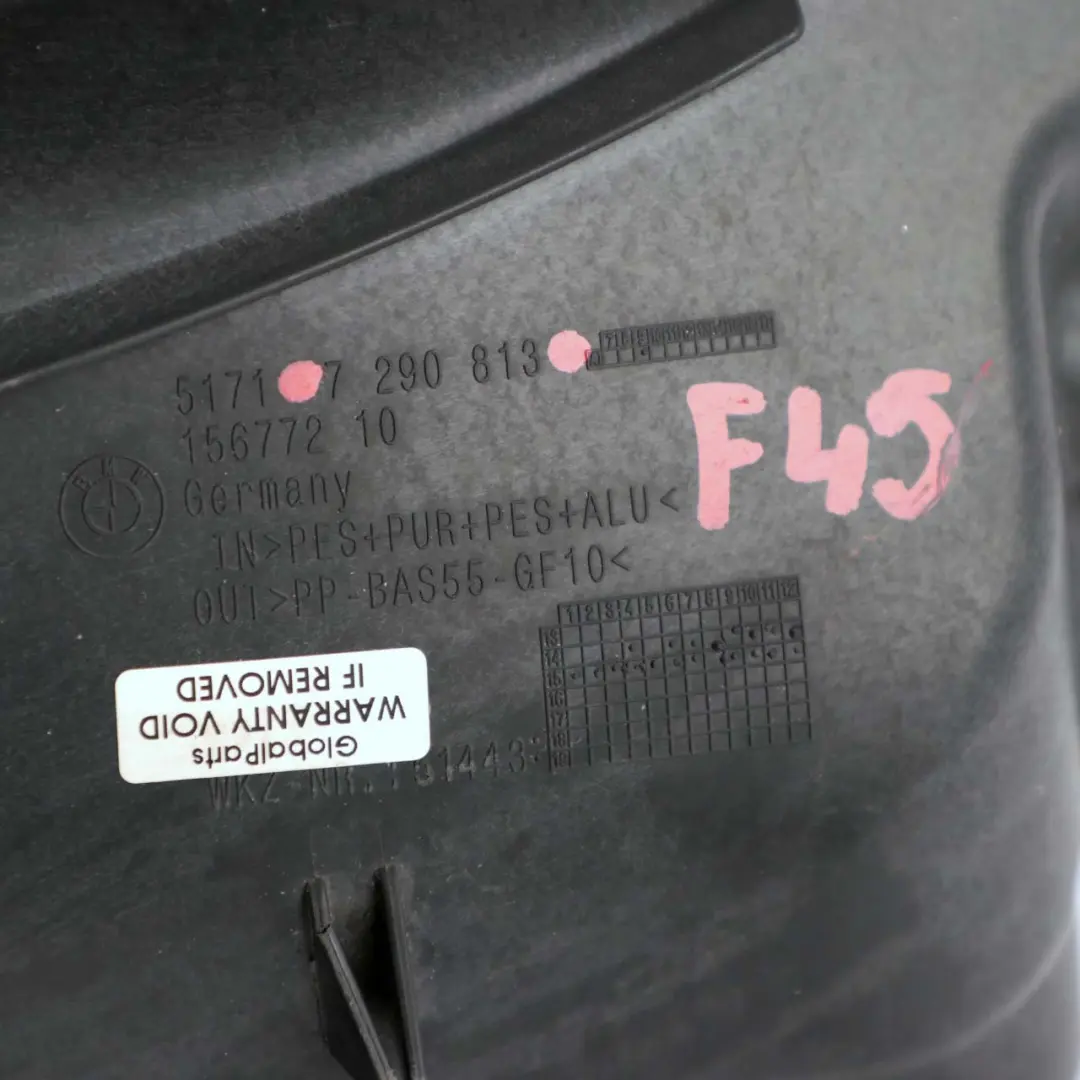 Pannello Plastica Superiore Vano Motore Posteriore per BMW F45 F46 con numero di parte 7290813 BMW F45 F46 Pannello Plastica Superiore Vano Motore Posteriore - SKU 7290813 - Numero di parte 7290813