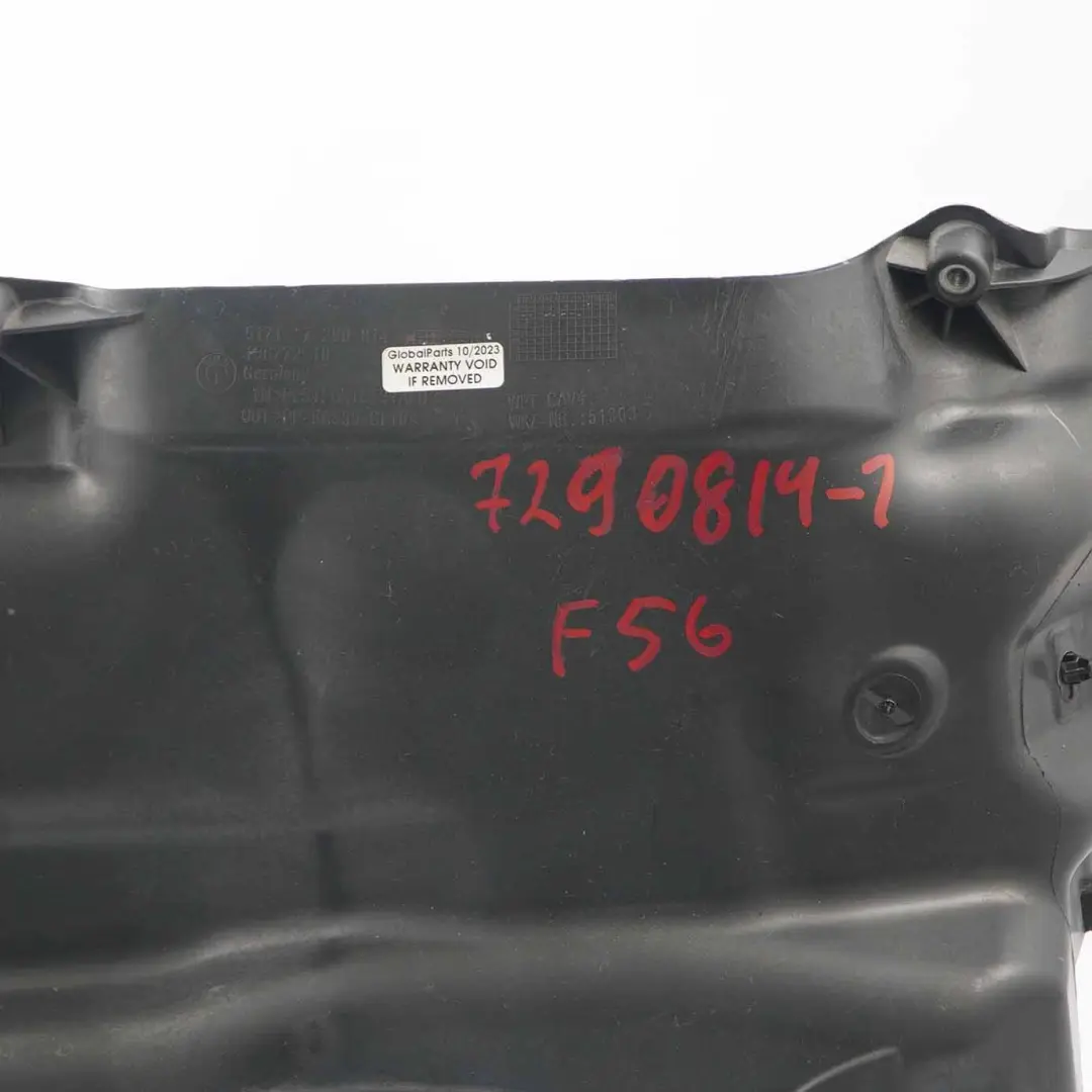 BMW F40 F45 Mini F55 F56 Cloison section inférieure moteur Garniture - SKU 7290814-1 - Numéro de pièce 7290814