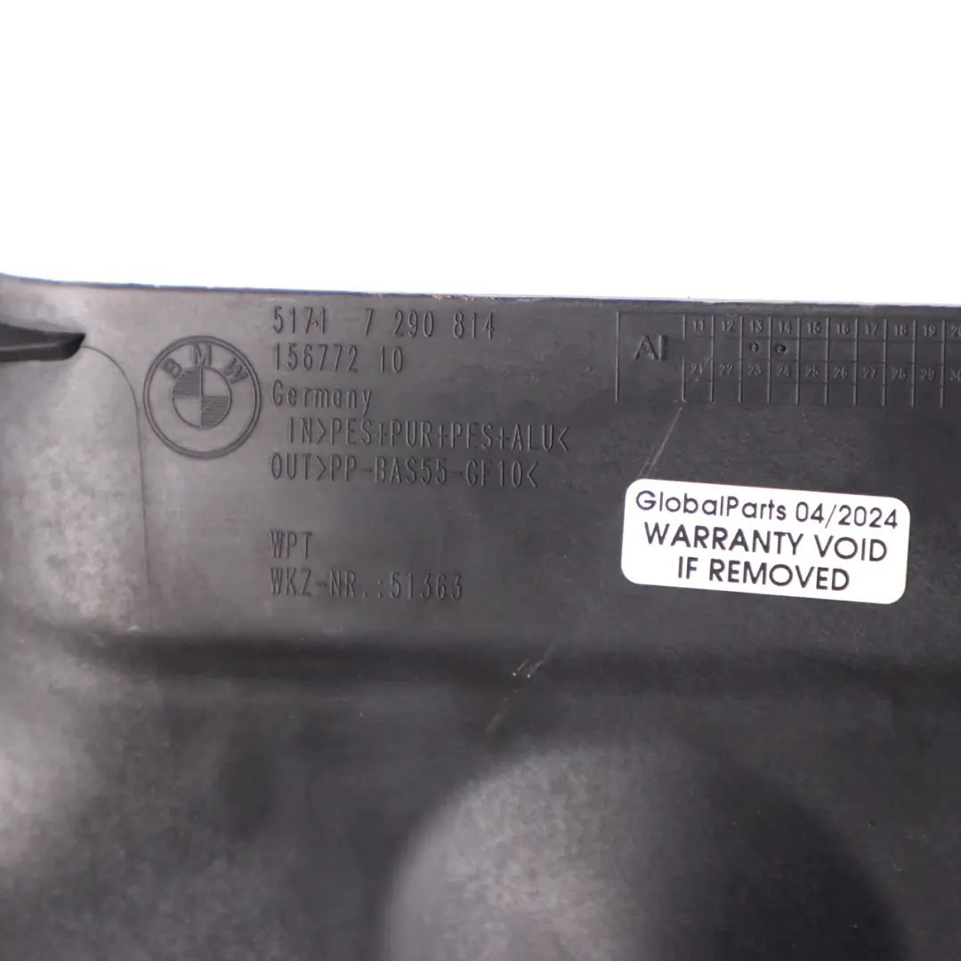 Bulkhead Lower Section BMW F45 F46 Mini F55 F56 Engine Bay Trim Plastic to with Part number 7290814 Bulkhead Lower Section BMW F45 F46 Mini F55 F56 Engine Bay Trim Plastic - SKU 7290814-3 - Part number 7290814