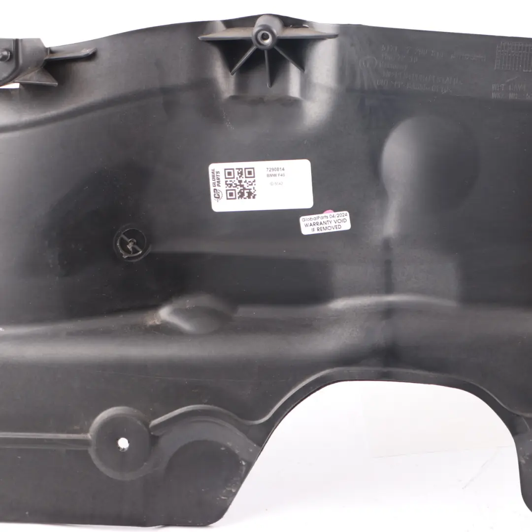 Paratia Sezione Inferiore Vano Motore Trim Plastica per BMW F40 Mini F55 F56 con numero di parte 7290814 BMW F40 Mini F55 F56 Paratia Sezione Inferiore Vano Motore Trim Plastica - SKU 7290814 - Numero di parte 7290814