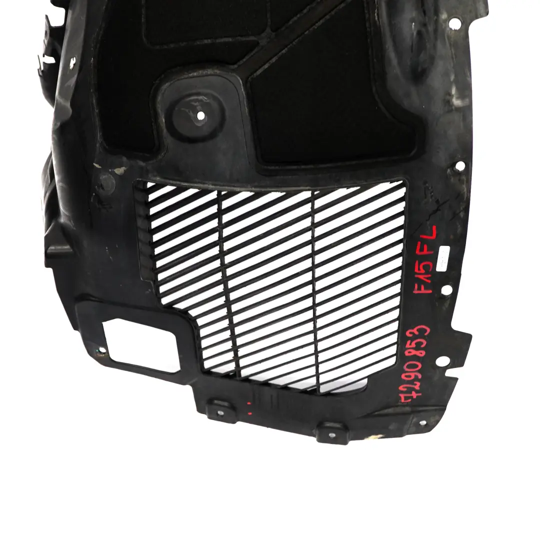 Arch Front Left N/S Front Section Housing Cover Guard to BMW X5 F15 Wheel with Part number 7290853 BMW X5 F15 Wheel Arch Front Left N/S Front Section Housing Cover Guard - SKU 7290853 - Part number 7290853