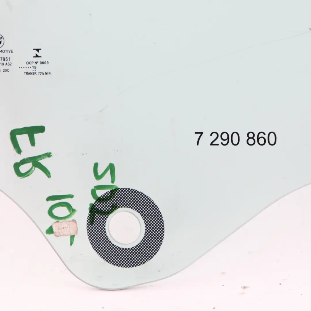 Window Glass BMW i3 I01 Mega City Vehicle Door Front Right O/S Side to with Part number 7290860 Window Glass BMW i3 I01 Mega City Vehicle Door Front Right O/S Side - SKU 7290860 - Part number 7290860