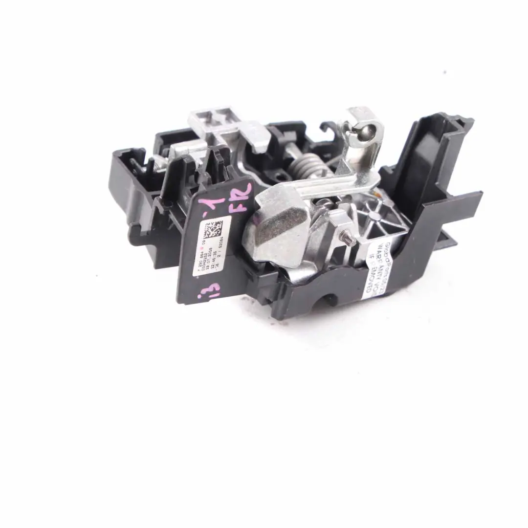 Door Handle Grab Lock Base Carrier Outside Front Right O/S to BMW i3 I01 with Part number 7290864 BMW i3 I01 Door Handle Grab Lock Base Carrier Outside Front Right O/S - SKU 7290864-1 - Part number 7290864