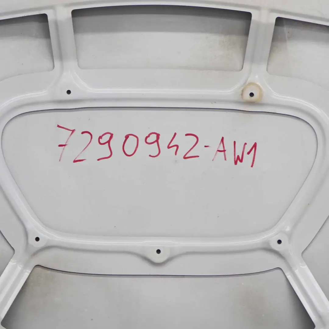 BMW F20 F21 F22 Hood Bonnet Cover Panel Alpinweiss Alpine White 3 - 300 - SKU 7290942-AW1 - Part number 7290942