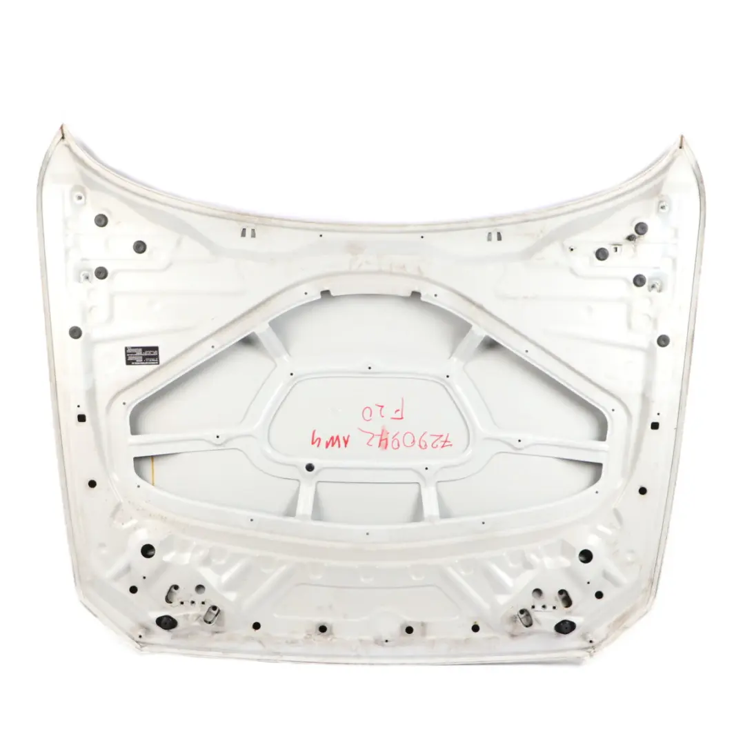 Hood Bonnet Cover Panel Alpinweiss Alpine White 3 - 300 to BMW F20 F21 F22 with Part number 7290942 BMW F20 F21 F22 Hood Bonnet Cover Panel Alpinweiss Alpine White 3 - 300 - SKU 7290942-AW4 - Part number 7290942