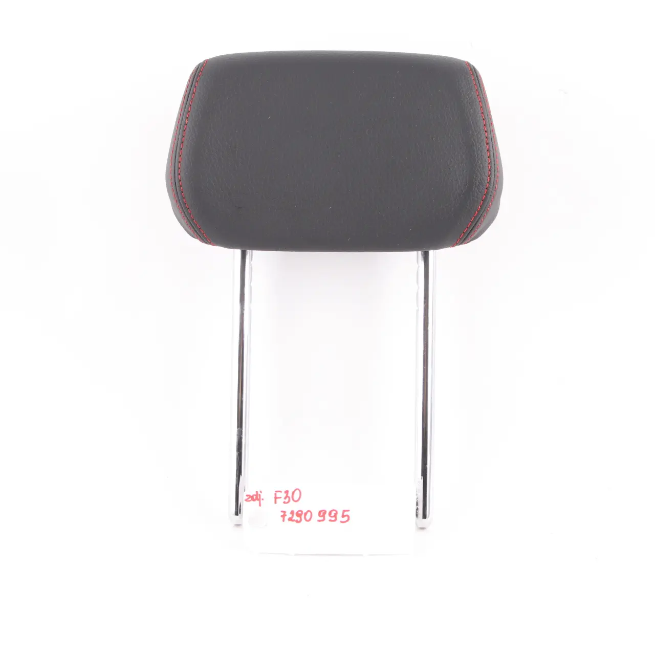 Poggiatesta BMW F20 F30 Posteriore Sinistra Destra Poggiatesta Pelle Nero Rosso