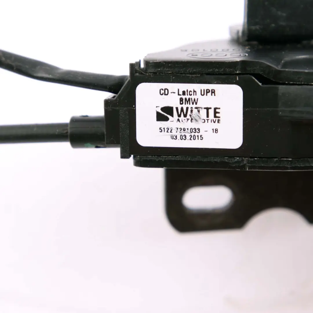 Sistema Bloccaggio Porte Scrocco Posteriore Sinistro Superiore i3 per BMW I01 con numero di parte 7291033 BMW I01 Sistema Bloccaggio Porte Scrocco Posteriore Sinistro Superiore i3 - SKU 7291033 - Numero di parte 7291033