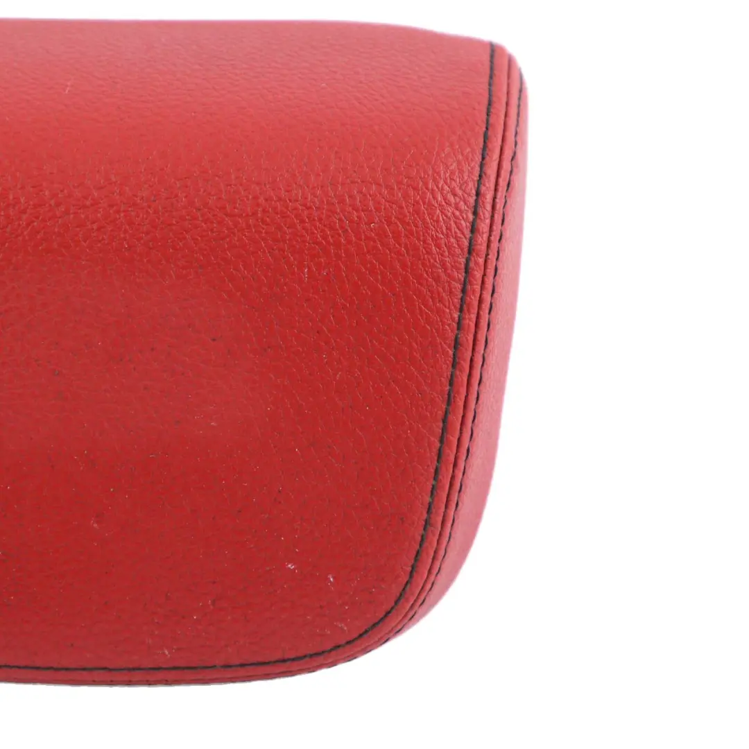 Centre Middle Headrest Leather Coral Red to BMW F20 F21 F30 F31 Rear Seat with Part number 7291117 BMW F20 F21 F30 F31 Rear Seat Centre Middle Headrest Leather Coral Red - SKU 7291117 - Part number 7291117