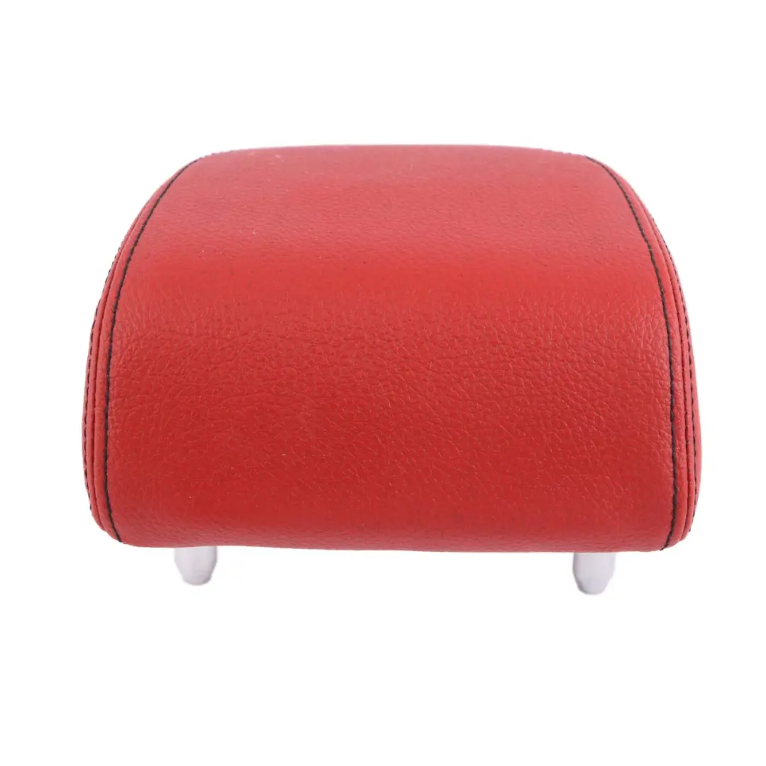 Centre Middle Headrest Leather Coral Red to BMW F20 F21 F30 F31 Rear Seat with Part number 7291117 BMW F20 F21 F30 F31 Rear Seat Centre Middle Headrest Leather Coral Red - SKU 7291117 - Part number 7291117