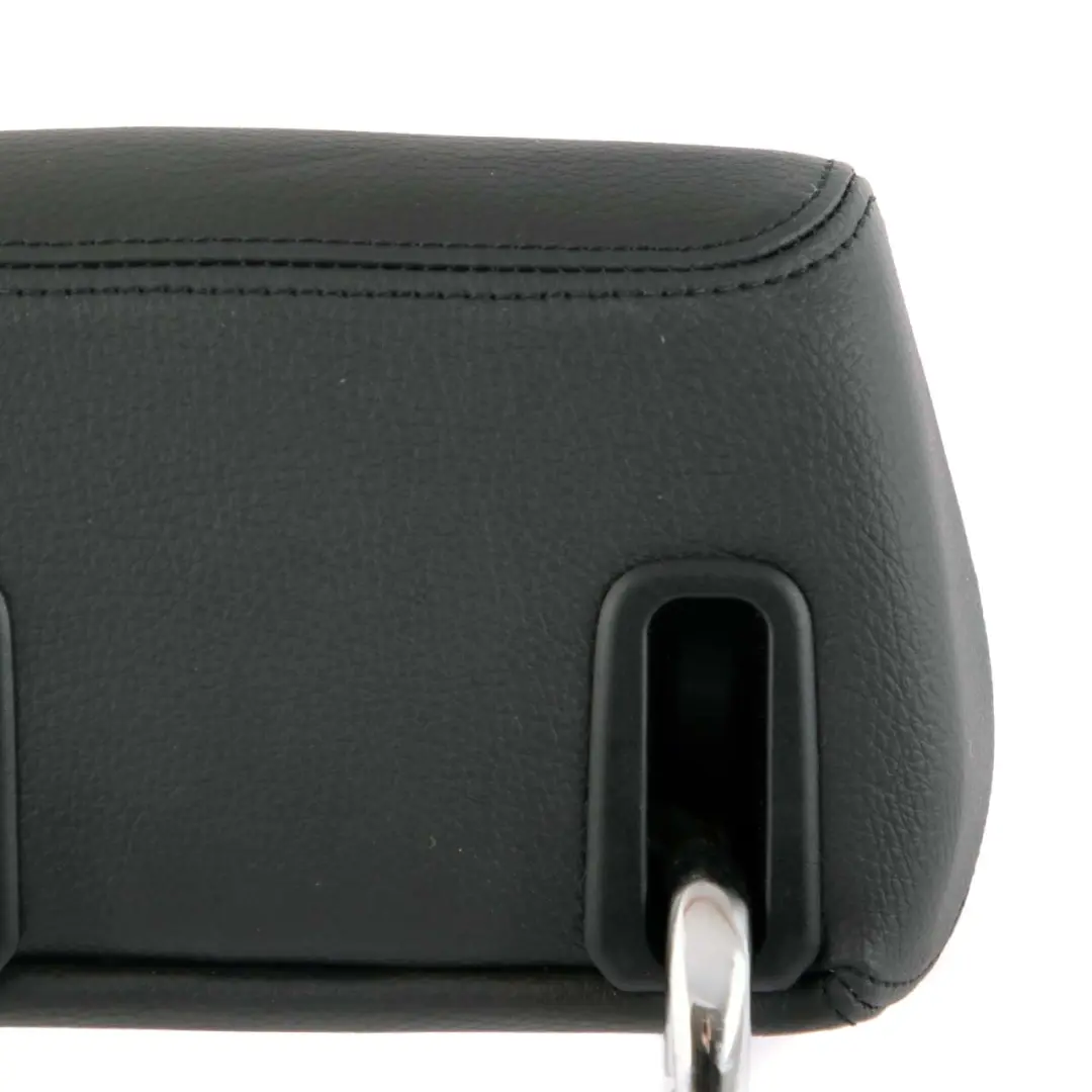 BMW F20 F30 Sitz Kopfstütze Hinten Links Rechts Klappbare Lehne Schwarz Leder - SKU 7291129 - Teilenummer 7291129