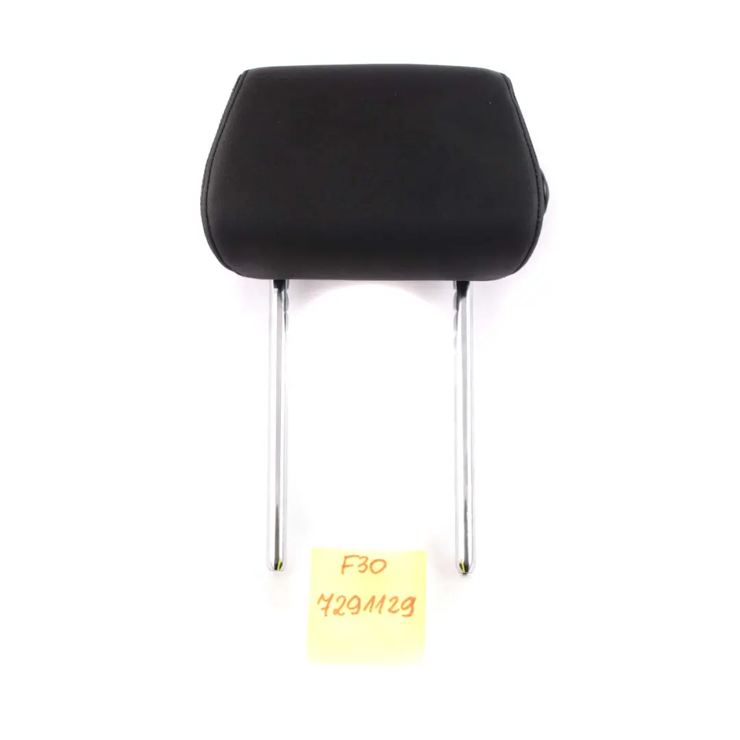 Headrest Rear Left Right N/O/S Folding Rest Black Leather to BMW F20 F30 Seat with Part number 7291129 BMW F20 F30 Seat Headrest Rear Left Right N/O/S Folding Rest Black Leather - SKU 7291129 - Part number 7291129