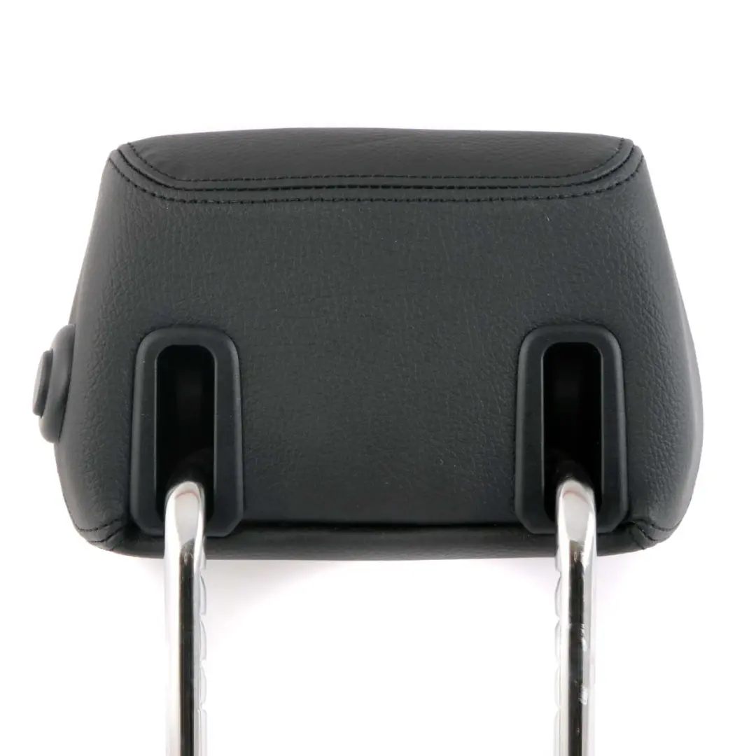 BMW F20 F30 Seat Headrest Rear Left Right N/O/S Folding Rest Black Leather - SKU 7291129 - Part number 7291129