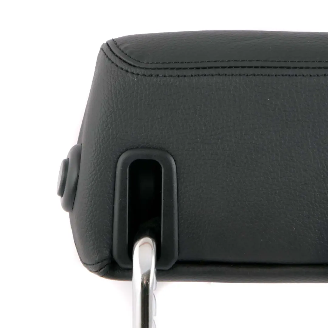 BMW F20 F30 Seat Headrest Rear Left Right N/O/S Folding Rest Black Leather - SKU 7291129 - Part number 7291129