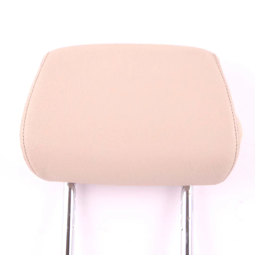 Reposacabezas Asiento Trasero Izquierdo Derecho Cuero Oyster para BMW F20 F21 F30 con número de pieza 7291130 BMW F20 F21 F30 Reposacabezas Asiento Trasero Izquierdo Derecho Cuero Oyster - SKU 7291130 - Número de pieza 7291130