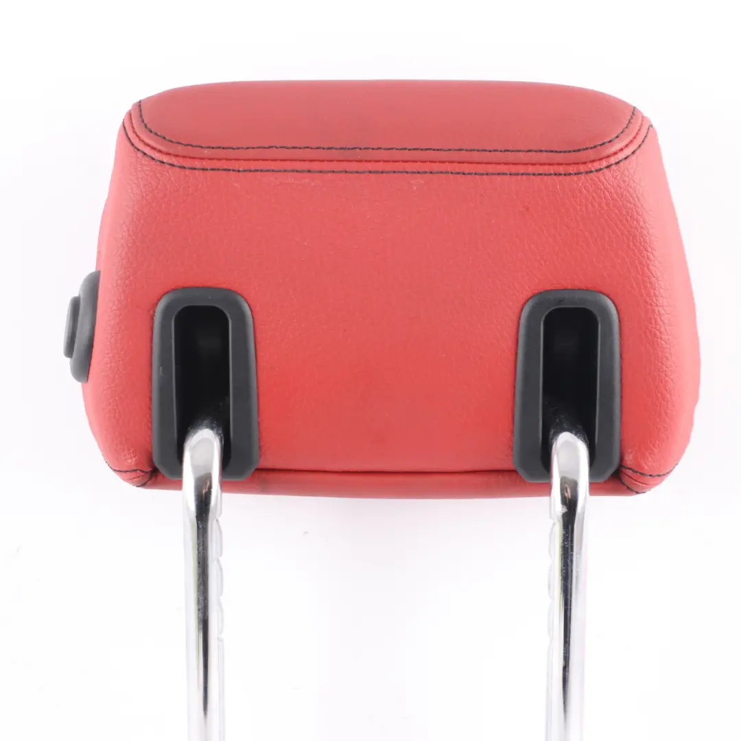 Headrest Rear Left Right Seat N/O/S Leather Korall-Rot Coral Red to BMW F20 F30 with Part number 7291137 BMW F20 F30 Headrest Rear Left Right Seat N/O/S Leather Korall-Rot Coral Red - SKU 7291133 - Part number 7291137