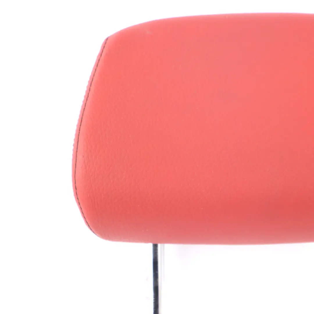  Headrest BMW F20 F21 F30 F31 F34 Rear Middle Leather Korall Red - SKU 7291145 - Part number 7291137