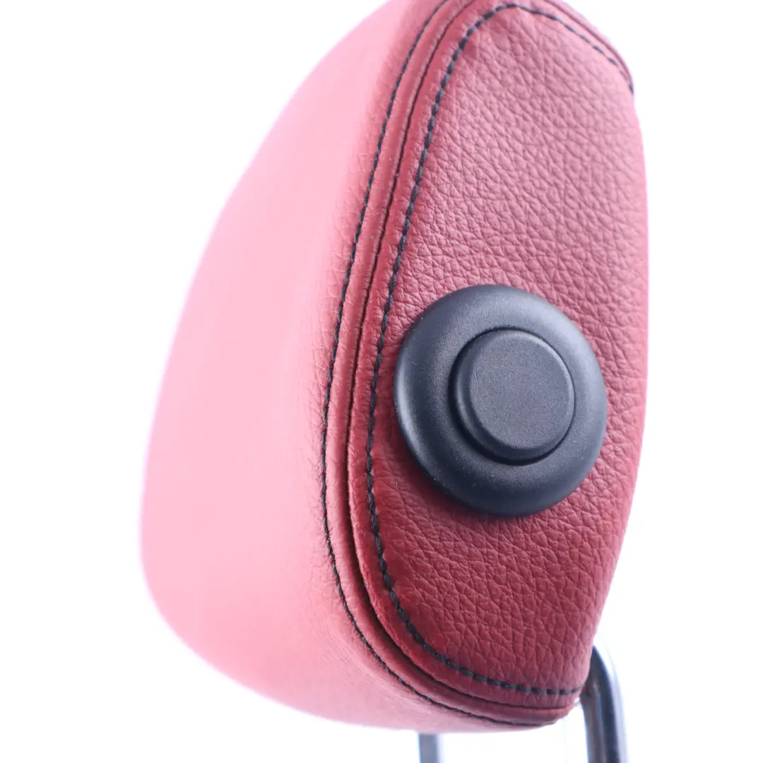  Headrest BMW F20 F21 F30 F31 F34 Rear Middle Leather Korall Red - SKU 7291145 - Part number 7291137