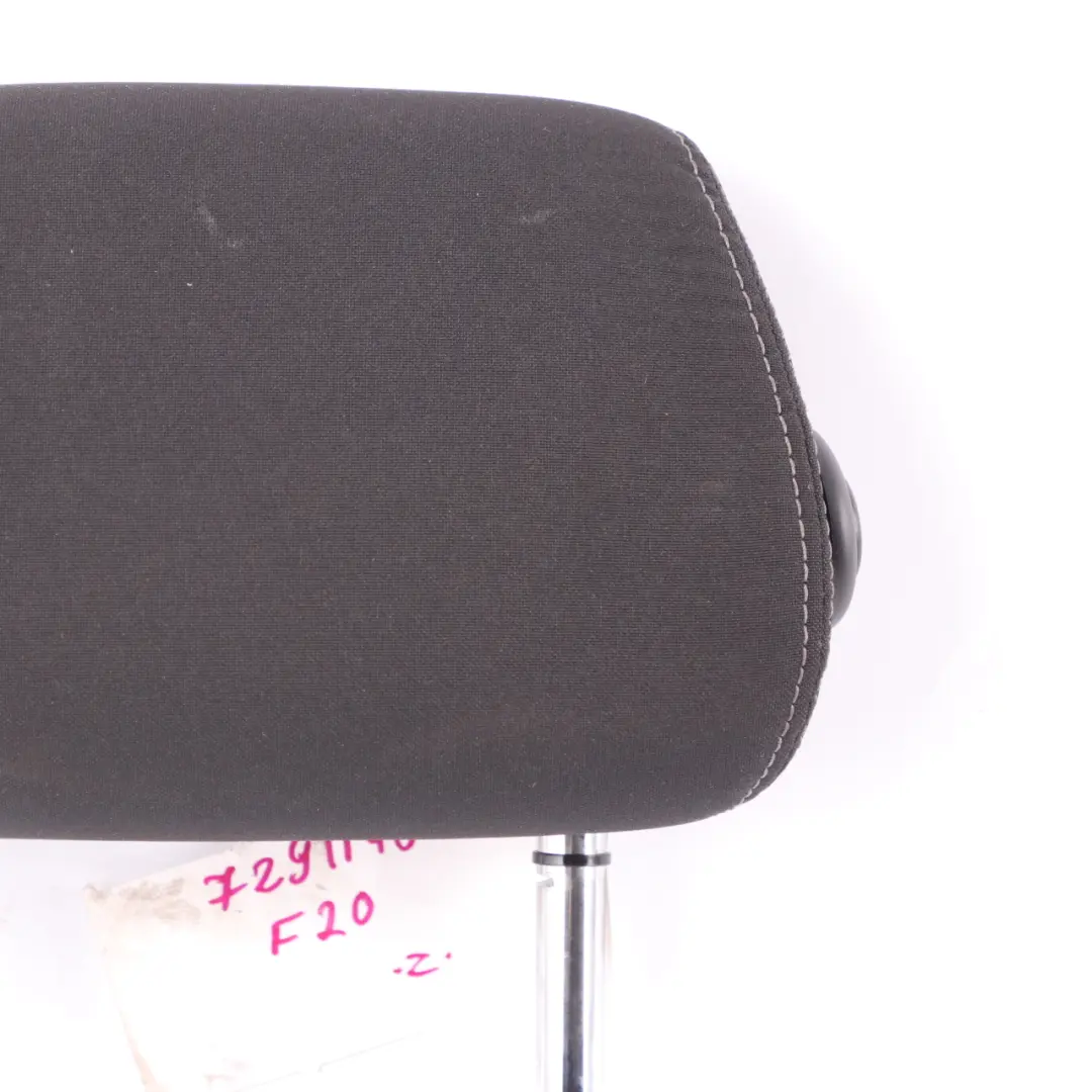 BMW F20 F30 Sitz Kopfstütze hinten Mitte Kopfstütze Stoff Anthrazit - SKU 7291148 - Teilenummer 7291148