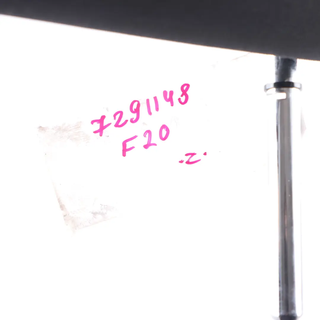 BMW F20 F30 Sitz Kopfstütze hinten Mitte Kopfstütze Stoff Anthrazit - SKU 7291148 - Teilenummer 7291148