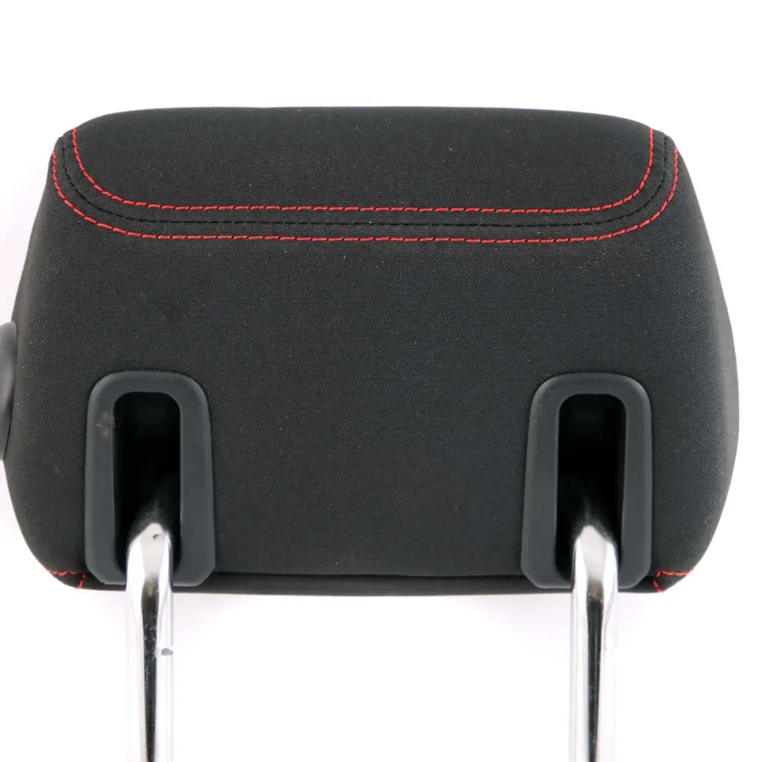 Middle Headrest Cloth Fabric Anthracite Red to BMW 1 3 F20 F30 Rear Seat with Part number 7291149 BMW 1 3 F20 F30 Rear Seat Middle Headrest Cloth Fabric Anthracite Red - SKU 7291149 - Part number 7291149