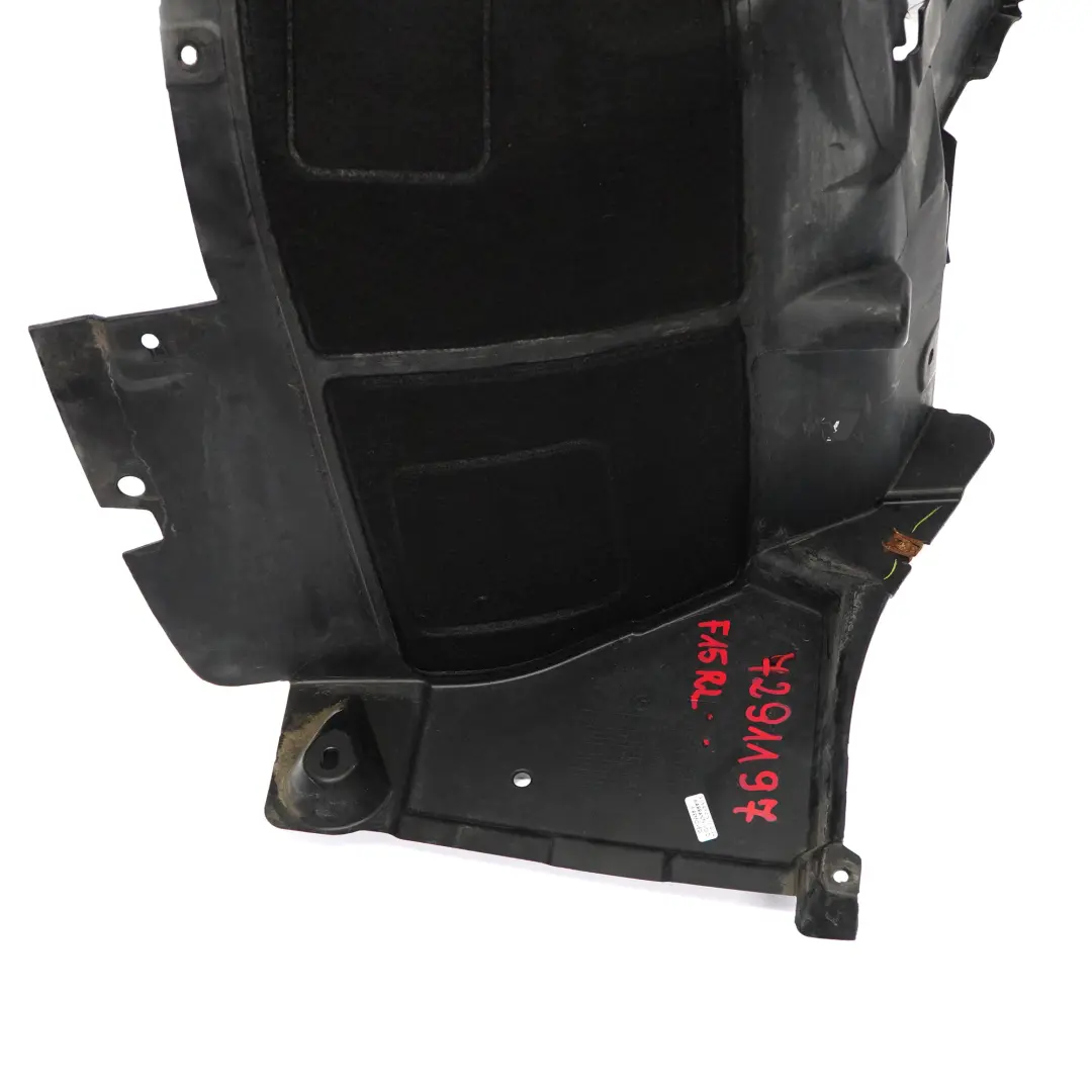 Paso rueda delantero izquierdo Cubierta Protector para BMW X5 F15 con número de pieza 7291197 BMW X5 F15 Paso rueda delantero izquierdo Cubierta Protector - SKU 7291197 - Número de pieza 7291197