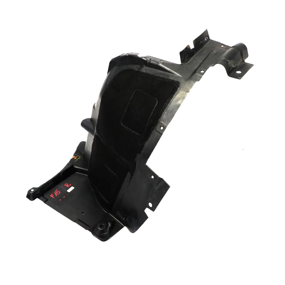 Paso rueda delantero derecho Cubierta Protector para BMW X5 F15 con número de pieza 7291198 BMW X5 F15 Paso rueda delantero derecho Cubierta Protector - SKU 7291198 - Número de pieza 7291198