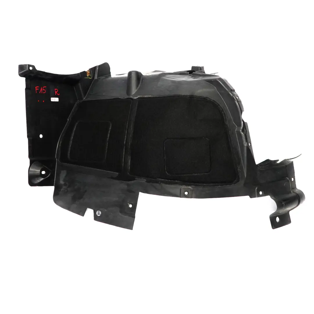 BMW X5 F15 Rad kasten vorne rechts Gehäuse abdeckung Spritz schutz - SKU 7291198 - Teilenummer 7291198