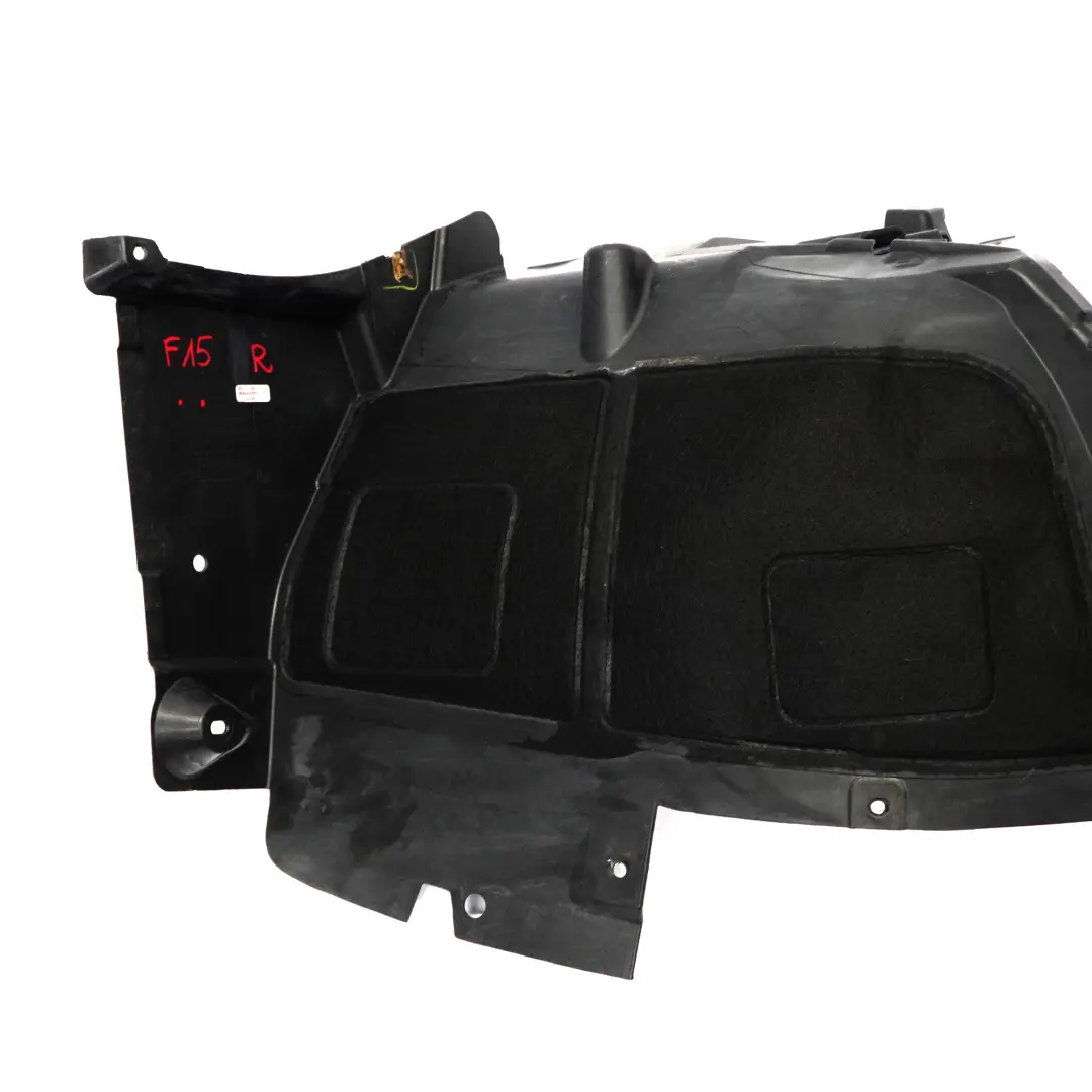 Arch Front Right O/S Rear Section Housing Cover Guard to BMW X5 F15 Wheel with Part number 7291198 BMW X5 F15 Wheel Arch Front Right O/S Rear Section Housing Cover Guard - SKU 7291198 - Part number 7291198