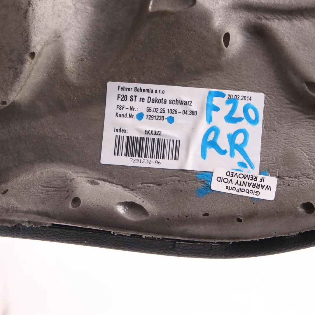 Hinterer Rechter Sitz Side Finisher Leder Schwarz für BMW F20 F21 mit Teilenummer 7291230 BMW F20 F21 Hinterer Rechter Sitz Side Finisher Leder Schwarz - SKU 7291230 - Teilenummer 7291230