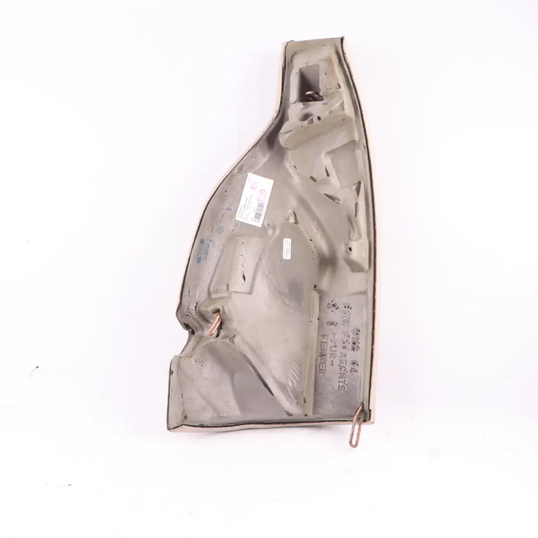 BMW F20 F21 Sitzverkleidung hinten rechts Abdeckung Leder Oyster - SKU 7291232 - Teilenummer 7291232
