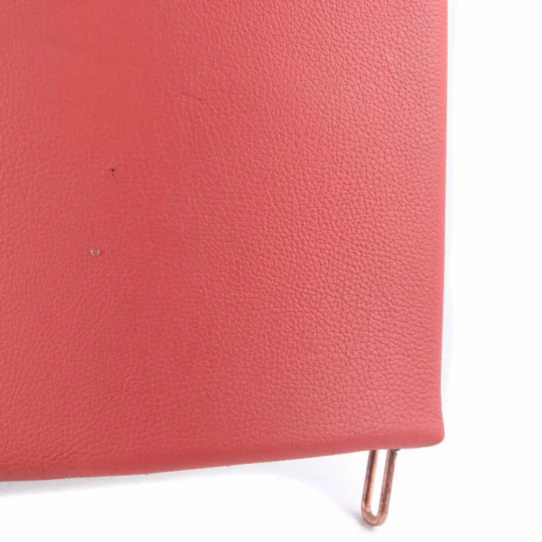 Finition de siège arrière gauche revêtement cuir rouge corail pour BMW F20 F21 à propos du numéro de pièce 7291235 BMW F20 F21 Finition de siège arrière gauche revêtement cuir rouge corail - SKU 7291235 - Numéro de pièce 7291235