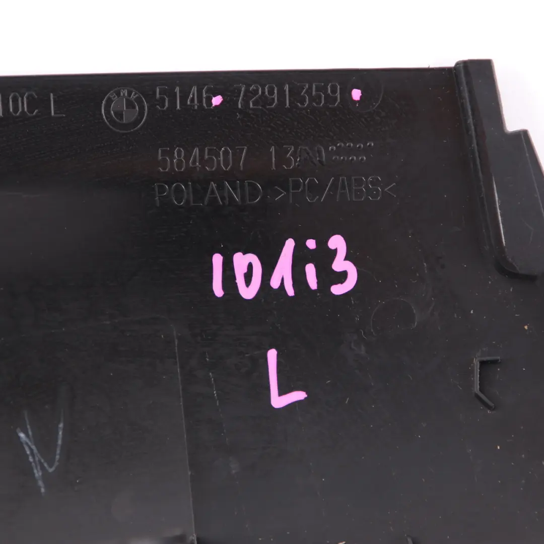  Boot Trunk Trim BMW i3 I01 Left N/S Top Panel Cover Luggage Black - SKU 7291359 - Part number 7291359
