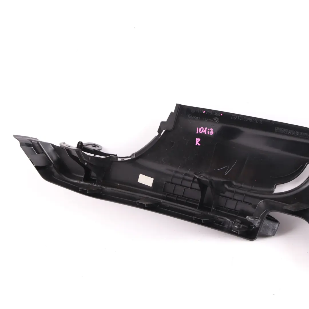  Embellecedor Maletero BMW i3 I01 Derecha Panel Superior Tapa Maletero Negro - SKU 7291360 - Número de pieza 7291360