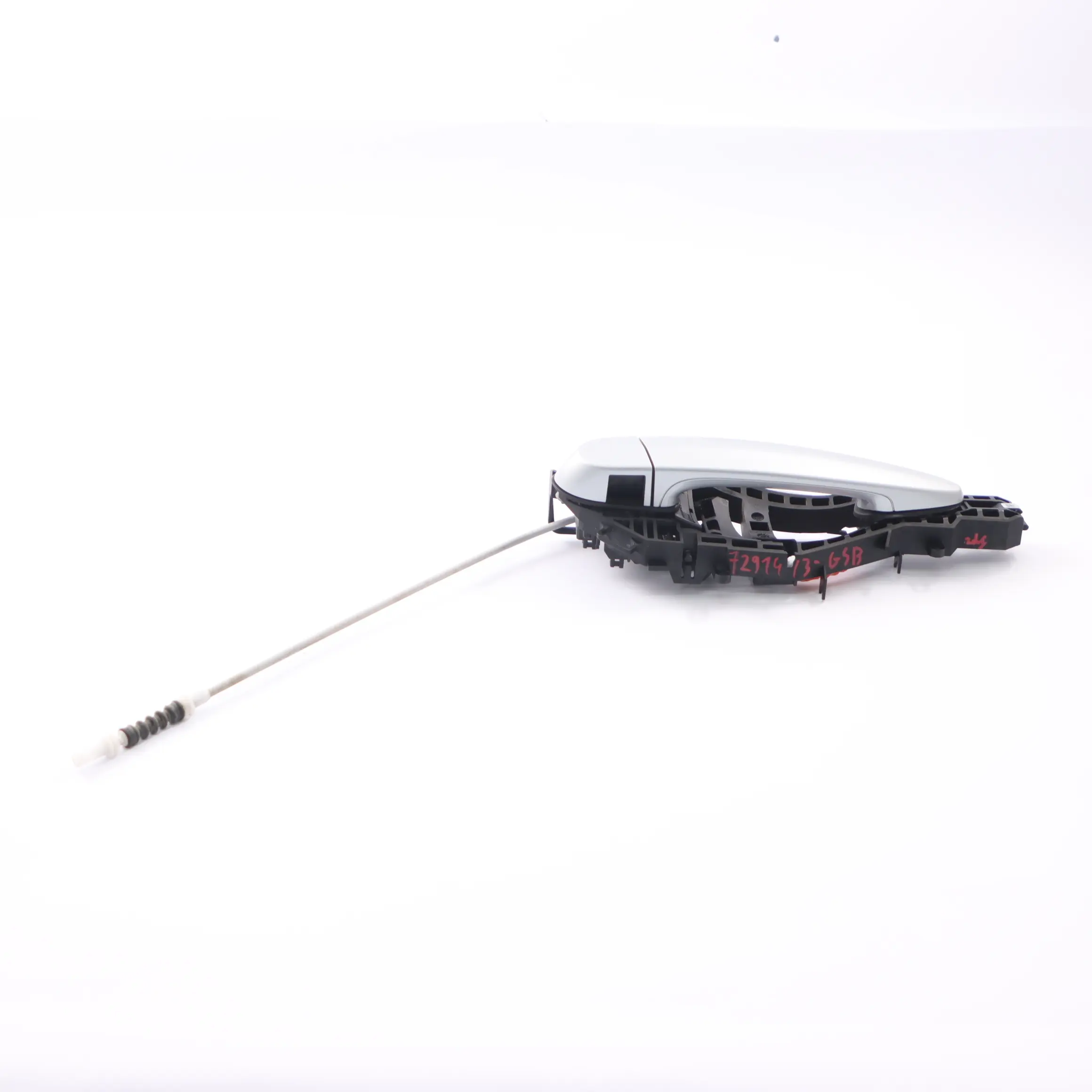 BMW F36 Maniglia porta posteriore destra presa esterna Glacier Argento - A83