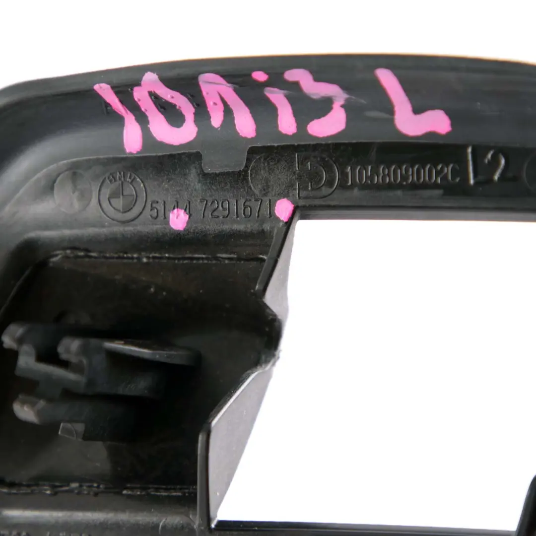 Couvercle Support de Gâche Gauche Noir pour BMW i3 I01 à propos du numéro de pièce 7291671 BMW i3 I01 Couvercle Support de Gâche Gauche Noir - SKU 7291671 - Numéro de pièce 7291671