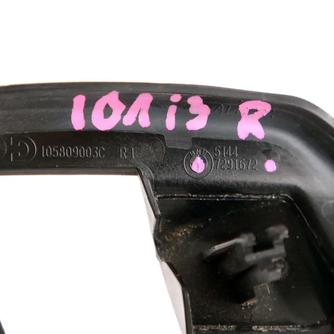 Catch Bracket Striker Right O/S Black to BMW i3 I01 Cover with Part number 7291672 BMW i3 I01 Cover Catch Bracket Striker Right O/S Black - SKU 7291672 - Part number 7291672