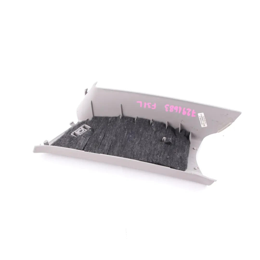 Column C Pillar Trim Rear Left N/S Everest Grey to BMW F31 LCI Cover with Part number 7291683 BMW F31 LCI Cover Column C Pillar Trim Rear Left N/S Everest Grey - SKU 7291683 - Part number 7291683