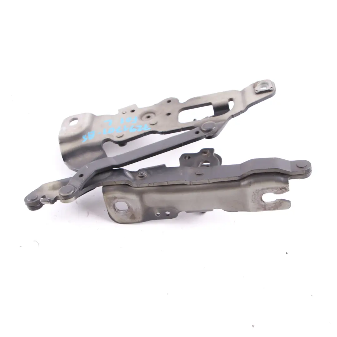 BMW F01 Zawias Maski Przód Lewo Czarny Black Sapphire 475 7250805 - SKU 7291701-BS - Numer Części 7291701