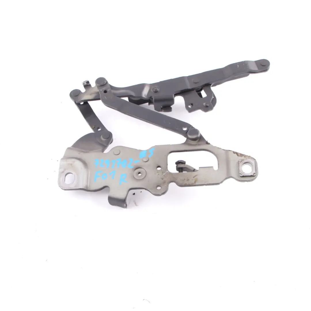 Engine Hood Hinge BMW F01 F02 Right Bonnet Black Sapphire Metallic 475 7250806 - SKU 7291702-BS - Part number 7291702