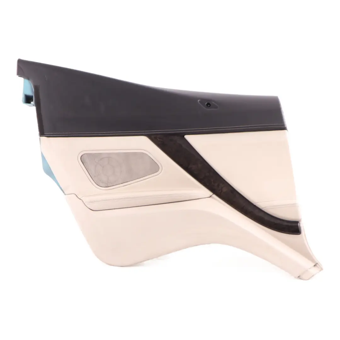 Lateral Trim Panel Rear Left N/S Side Cover HiFi Leather Ivory White to BMW F12 with Part number 7291835 BMW F12 Lateral Trim Panel Rear Left N/S Side Cover HiFi Leather Ivory White - SKU 7291835 - Part number 7291835