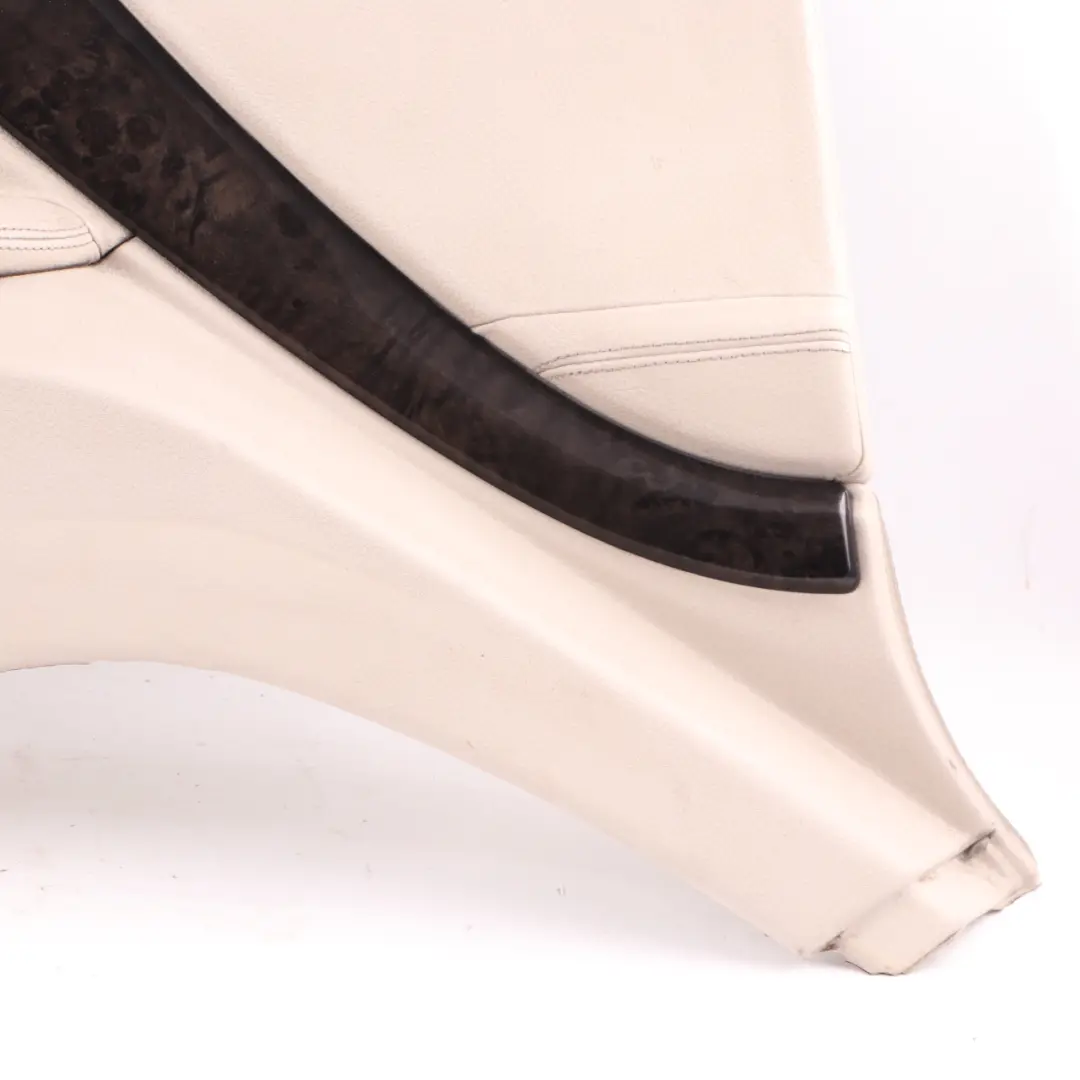 Lateral Trim Panel Rear Left N/S Side Cover HiFi Leather Ivory White to BMW F12 with Part number 7291835 BMW F12 Lateral Trim Panel Rear Left N/S Side Cover HiFi Leather Ivory White - SKU 7291835 - Part number 7291835