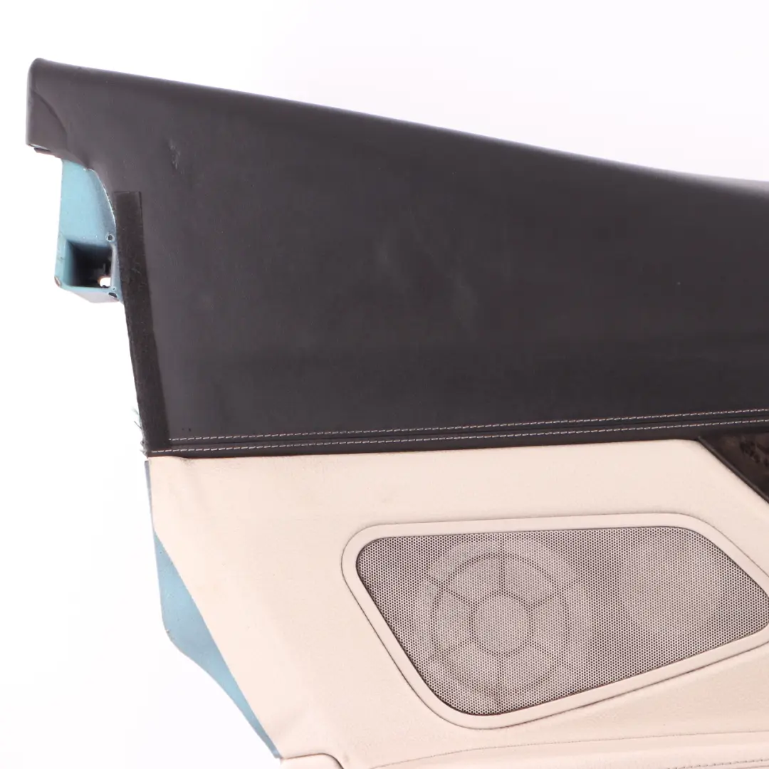 BMW F12 Lateral Trim Panel Rear Left N/S Side Cover HiFi Leather Ivory White - SKU 7291835 - Part number 7291835