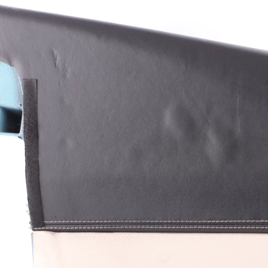 BMW F12 Lateral Trim Panel Rear Left N/S Side Cover HiFi Leather Ivory White - SKU 7291835 - Part number 7291835