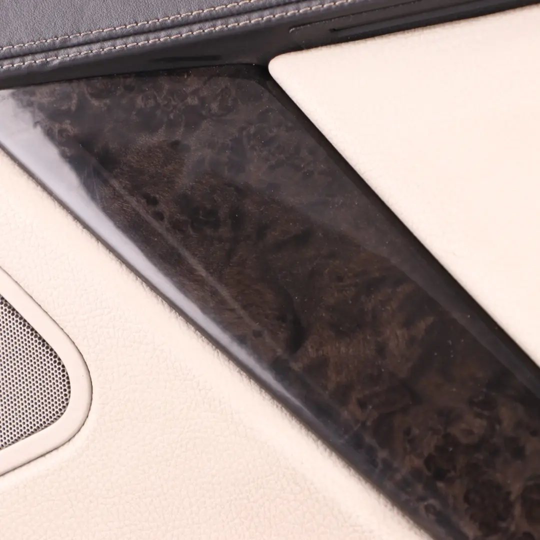 Lateral Trim Panel Rear Left N/S Side Cover HiFi Leather Ivory White to BMW F12 with Part number 7291835 BMW F12 Lateral Trim Panel Rear Left N/S Side Cover HiFi Leather Ivory White - SKU 7291835 - Part number 7291835