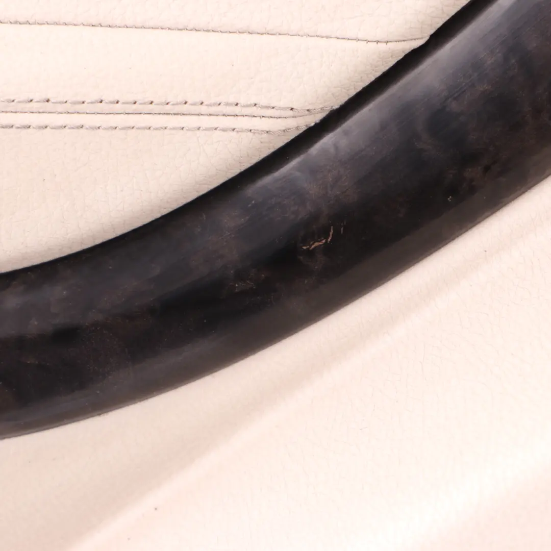 Lateral Trim Panel Rear Right O/S Side Cover HiFi Leather Ivory White to BMW F12 with Part number 7291836 BMW F12 Lateral Trim Panel Rear Right O/S Side Cover HiFi Leather Ivory White - SKU 7291836 - Part number 7291836