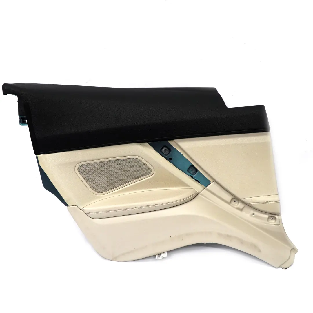 Pannello laterale posteriore sinistro Copertura laterale in pelle bianco per BMW F13 con numero di parte 7291853 BMW F13 Pannello laterale posteriore sinistro Copertura laterale in pelle bianco - SKU 7291853 - Numero di parte 7291853